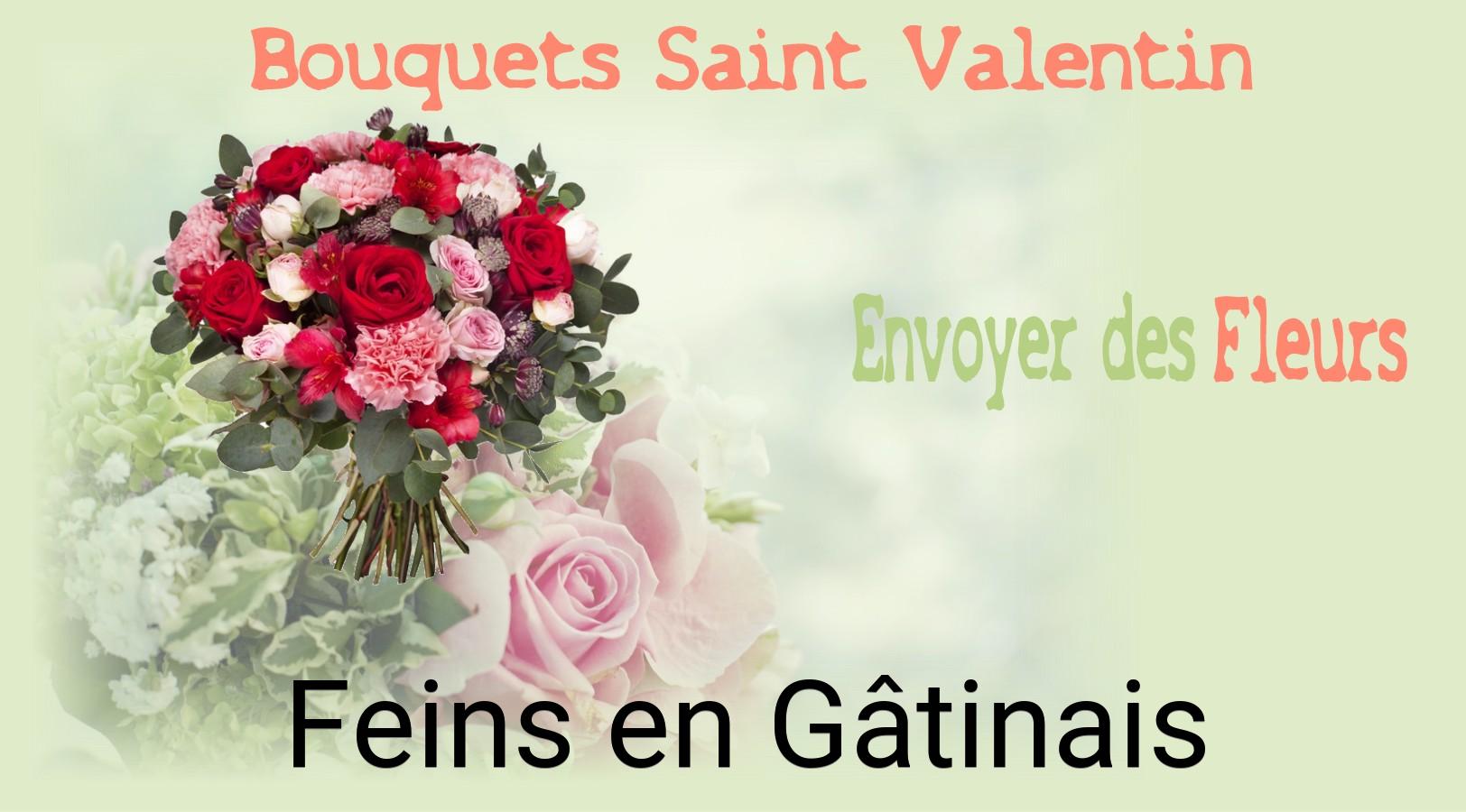 Roses de Saint-Valentin livrées à Feins-en-Gâtinais
